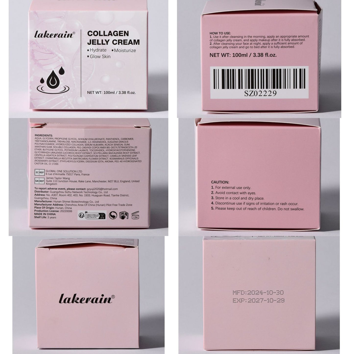 GloVita Collagen Mask